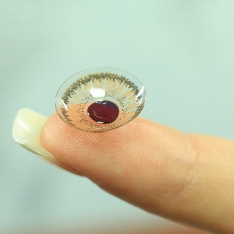 Infrared Contact Lenses